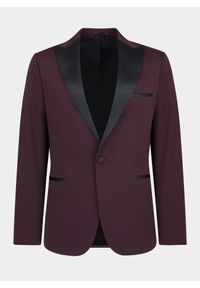 Pako Lorente - PAKO LORENTE – Marynarka smokingowa P22SF-3S-004-D-S. Okazja: na wesele, na ślub cywilny. Materiał: poliester, wiskoza #8