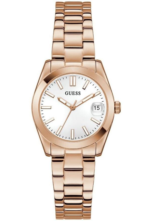 Zegarek damski Guess GW0934L4 różowe złoto. Kolor: różowy, złoty, wielokolorowy