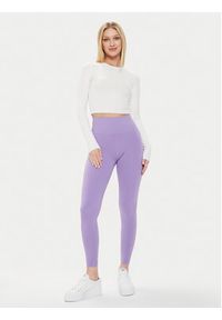 Pangaia Legginsy Activewear 2.0 Fioletowy Slim Fit. Kolor: fioletowy. Materiał: syntetyk #3