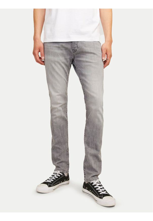 Jack & Jones Jeansy Glenn 12259333 Szary Slim Fit. Kolor: szary