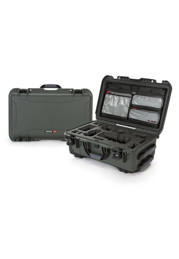 NANUK - Futerał na kamerę Nanuk 935 Sony A7. Kolor: zielony