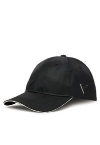 Guess Czapka z daszkiem AM9537 NYL01 Czarny. Kolor: czarny. Materiał: syntetyk, materiał