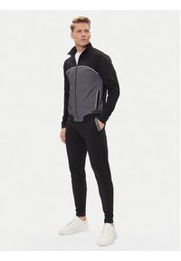 BOSS Spodnie dresowe 50545579 Czarny Regular Fit. Kolor: czarny. Materiał: syntetyk #4