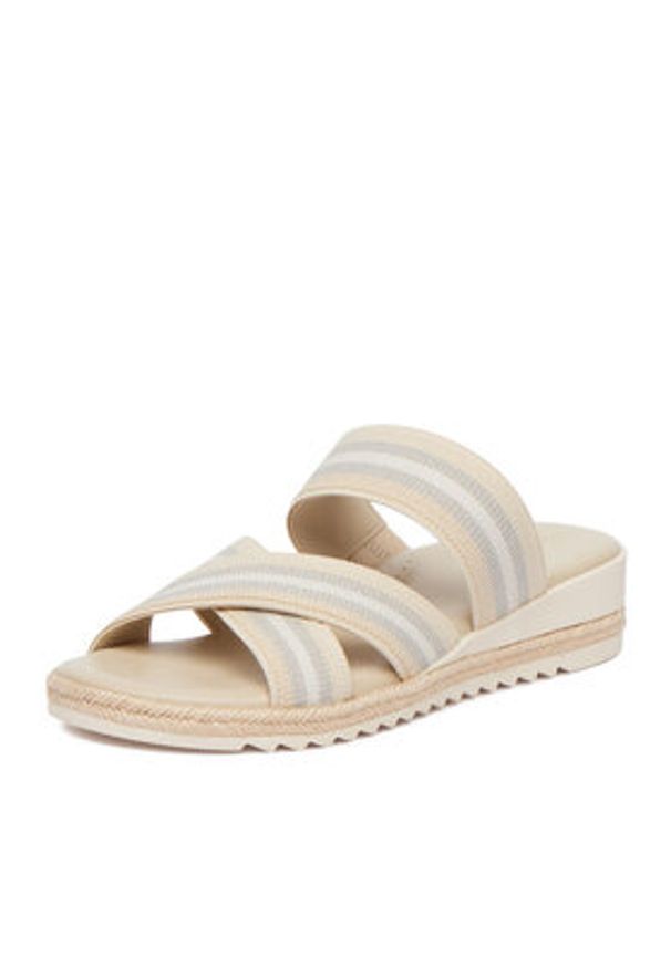 Go Soft Klapki CEO-R25AW01006 Beżowy. Kolor: beżowy. Materiał: materiał