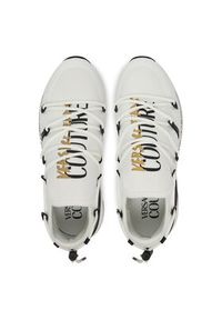Versace Jeans Couture Sneakersy 78YA3SA6 Biały. Kolor: biały. Materiał: materiał #3