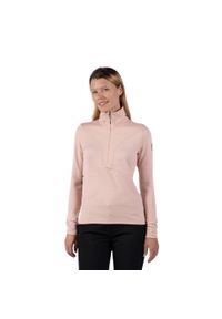 Bluza Rossignol W Blackside Fleece HZ różowa. Kolor: różowy