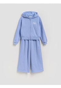 Reserved - Bawełniany komplet - niebieski. Kolor: niebieski. Materiał: bawełna #1