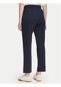 Weekend Max Mara Spodnie materiałowe Elfo 2625786011 Granatowy Regular Fit. Kolor: niebieski. Materiał: bawełna #2