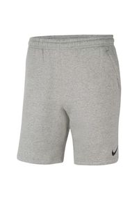 Nike - Shorty Męskie Polar Park 20. Kolor: szary. Materiał: polar. Sport: turystyka piesza