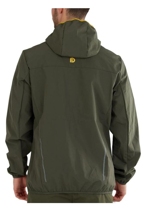 FUNDANGO - Kurtka softshellowa męska Fundango Alloy Hooded Softshell. Kolor: zielony. Materiał: poliamid
