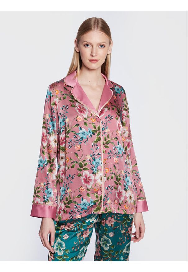 Liu Jo Koszulka piżamowa 5F2079 T2449 Kolorowy Regular Fit. Materiał: syntetyk. Wzór: kolorowy