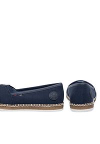 Rieker Espadryle M2278-14 Granatowy. Kolor: niebieski. Materiał: materiał #7