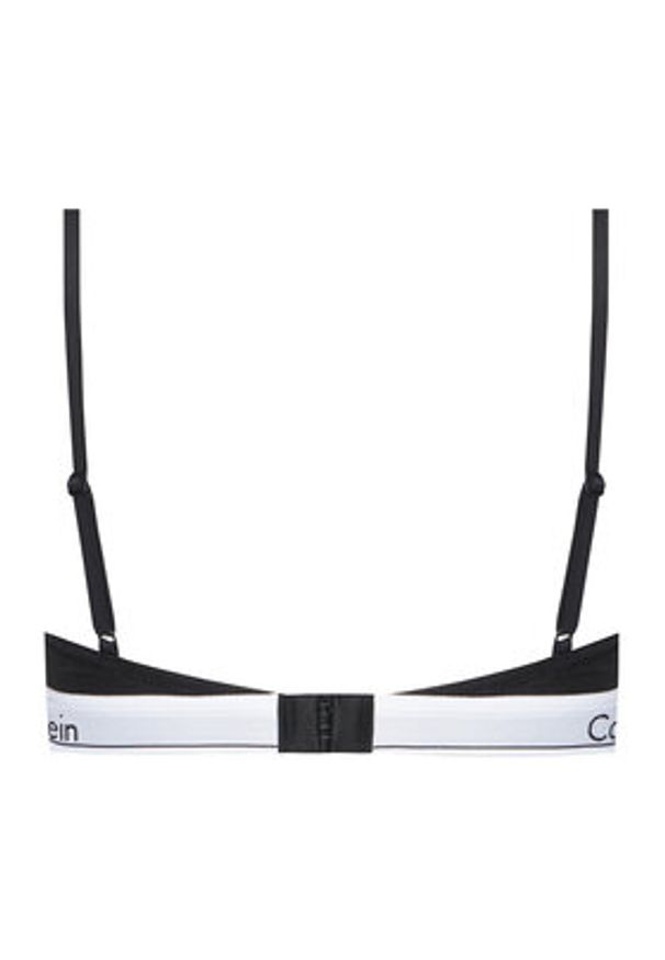 Calvin Klein Underwear Biustonosz z fiszbiną 000F3784E Czarny. Kolor: czarny. Materiał: bawełna