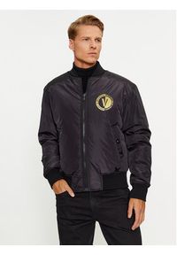 Versace Jeans Couture Kurtka bomber 75GASD04 Czarny Regular Fit. Kolor: czarny. Materiał: syntetyk #3