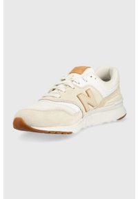 New Balance sneakersy CW997HLG kolor beżowy. Nosek buta: okrągły. Zapięcie: sznurówki. Kolor: beżowy. Materiał: guma