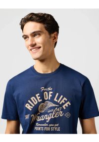 Wrangler - MESKA KOSZULKA WRANGLER AMERICANA TEE NAVY 112362792 #4