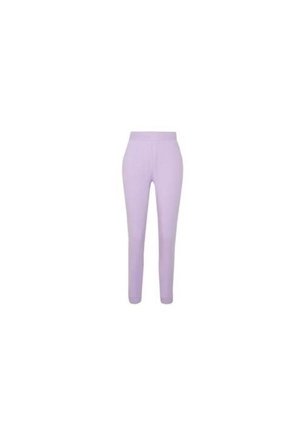 Spodnie sportowe damskie Champion Rib Cuff Pants. Kolor: fioletowy