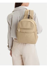 Beverly Hills Polo Club Plecak CEOWB-BHPC-L-006-09 Beżowy. Kolor: beżowy. Materiał: materiał #1