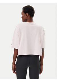 New Balance T-Shirt WT51935 Różowy Oversize. Kolor: różowy. Materiał: bawełna