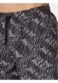 Emporio Armani Szorty kąpielowe EM000688 AF20442 FC026 Czarny Regular Fit. Kolor: czarny. Materiał: syntetyk #4