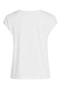 Vila T-Shirt Modala 14074847 Biały Relaxed Fit. Kolor: biały. Materiał: syntetyk