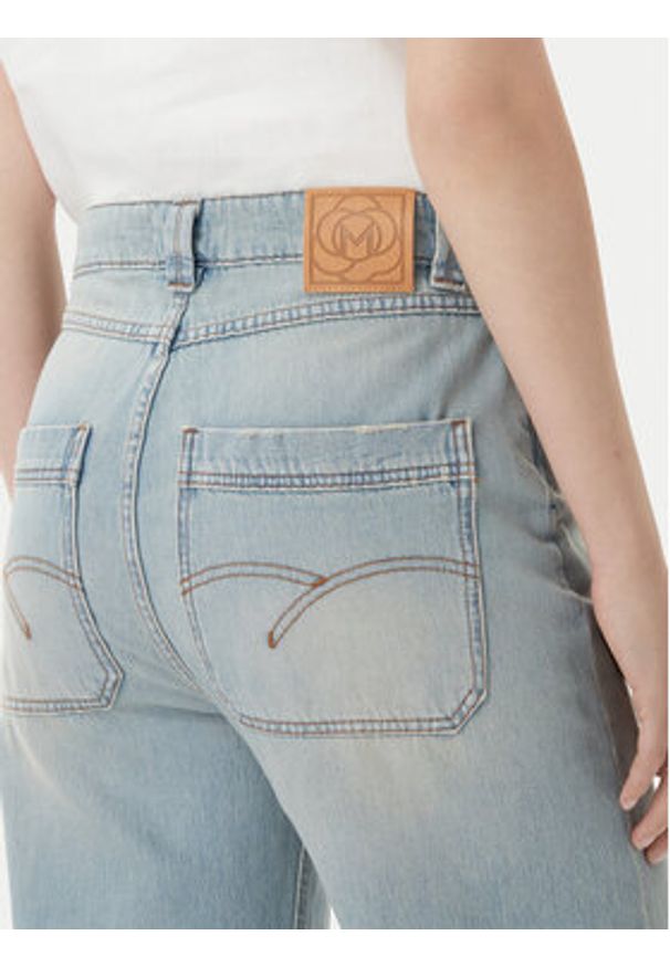 Marella Jeansy 2613181054 Niebieski Mom Fit. Kolor: niebieski