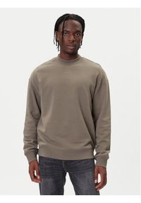 Hugo - HUGO Bluza Dapocrew 50525892 Beżowy Relaxed Fit. Kolor: beżowy. Materiał: bawełna #1