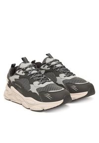 Plein Sport Sneakersy FAES USC0800 STE003N Szary. Kolor: szary. Materiał: materiał #5