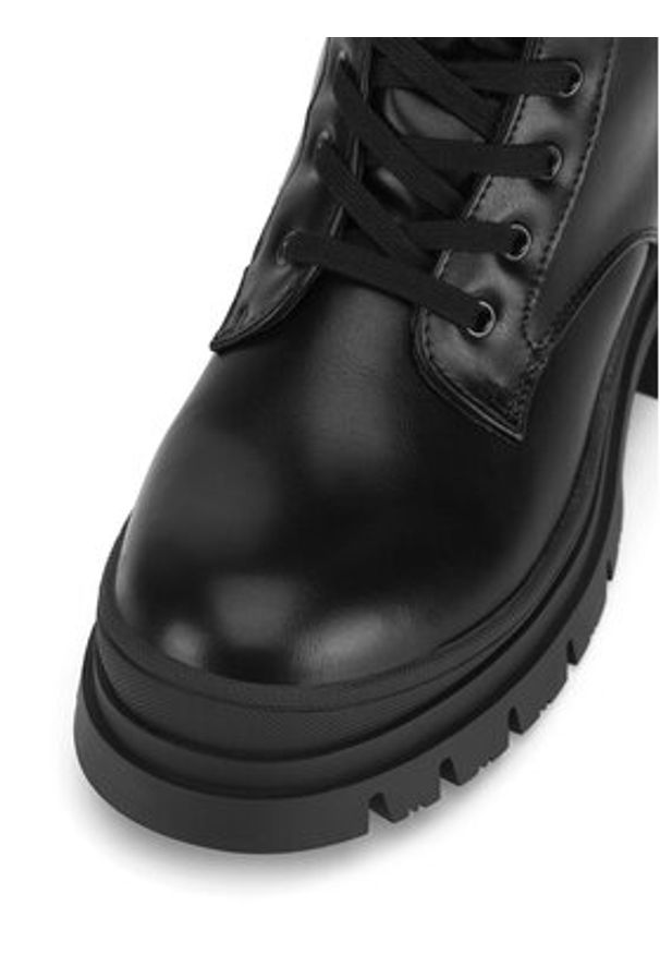 Jenny Fairy Kozaki WYL3909-1 Czarny. Kolor: czarny. Materiał: materiał