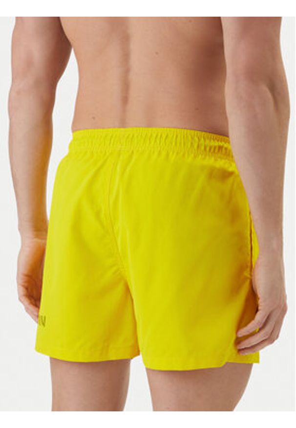 EA7 Emporio Armani Szorty kąpielowe 7M002000 AF13049 M2047 Żółty Regular Fit. Kolor: żółty. Materiał: syntetyk