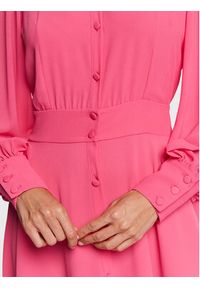 Fracomina Sukienka koszulowa FS23SD2003W41201 Różowy Regular Fit. Kolor: różowy. Materiał: syntetyk. Typ sukienki: koszulowe #2
