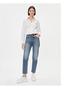 GANT - Gant Koszula Slim Stretch Oxford 4300141 Biały Slim Fit. Kolor: biały. Materiał: bawełna #2