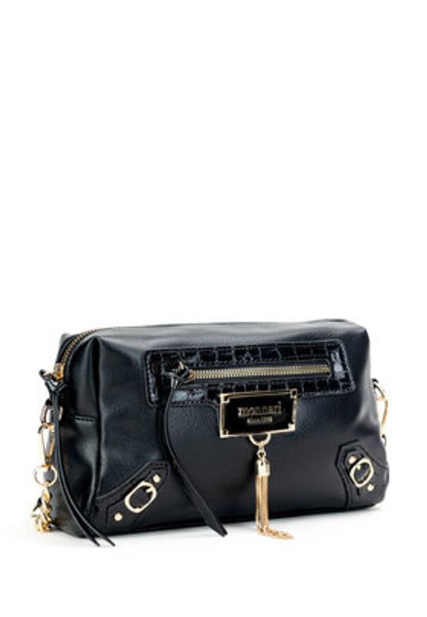 Monnari Torebka BAG5350-K020D000-R00 Czarny. Kolor: czarny. Materiał: skórzane