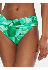 Seafolly Dół od bikini Secret Garden 44320-220 Zielony. Kolor: zielony. Materiał: syntetyk #4