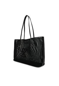 Calvin Klein Torebka Emblem Mesh Tote LV04F3380G Czarny. Kolor: czarny #6