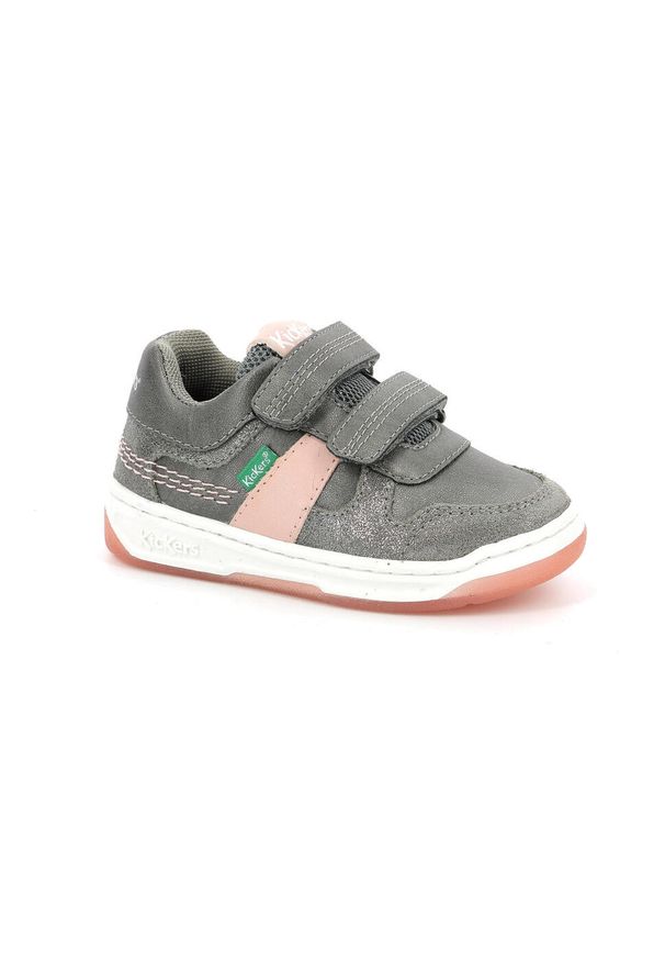 Kickers - Sneakersy dziecięce KICKERS KALIDO. Kolor: szary. Sport: turystyka piesza