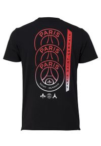 PARIS SAINT GERMAIN - Koszulka PSG dla dzieci - Oficjalna kolekcja Paris Saint-Germain. Kolor: czarny. Materiał: bawełna