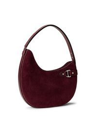 Lauren Ralph Lauren - LAUREN RALPH LAUREN Torebka 431980157003 Bordowy. Kolor: czerwony. Materiał: skórzane, zamszowe