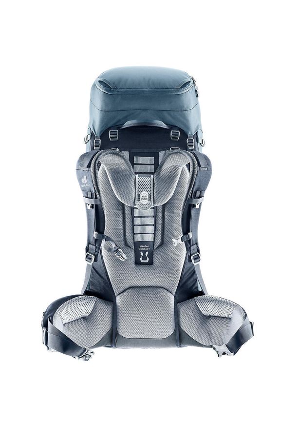 Plecak podróżny Deuter Voyager 65+10 - atlantic/ink. Kolor: niebieski. Styl: sportowy