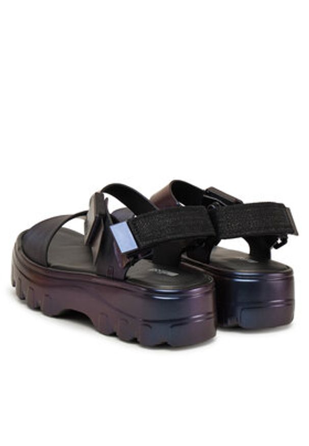 melissa - Melissa Sandały Melissa Kick Off Sandal Metallic Ad M 36081 Granatowy. Kolor: niebieski