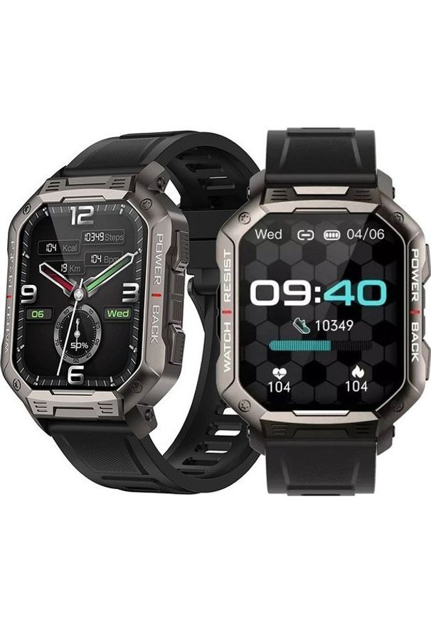 Smartwatch Active Band NX3 Czarny. Rodzaj zegarka: smartwatch. Kolor: czarny