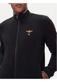 Aeronautica Militare Bluza 252FE1956UF00459 Czarny Regular Fit. Kolor: czarny. Materiał: bawełna #4