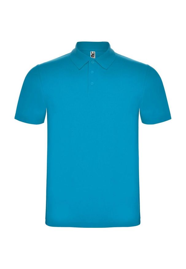 ROLY - Koszulka Polo Z Krótkim Rękawem Unisex Adult Austral. Typ kołnierza: polo. Kolor: niebieski. Długość rękawa: krótki rękaw. Długość: krótkie