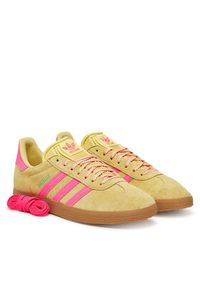 Adidas - adidas Sneakersy Gazelle JH7211 Żółty. Kolor: żółty. Materiał: zamsz, skóra. Model: Adidas Gazelle #3