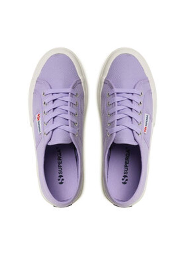 Superga Tenisówki 2750 Cotu Classic Fioletowy. Kolor: fioletowy. Materiał: materiał