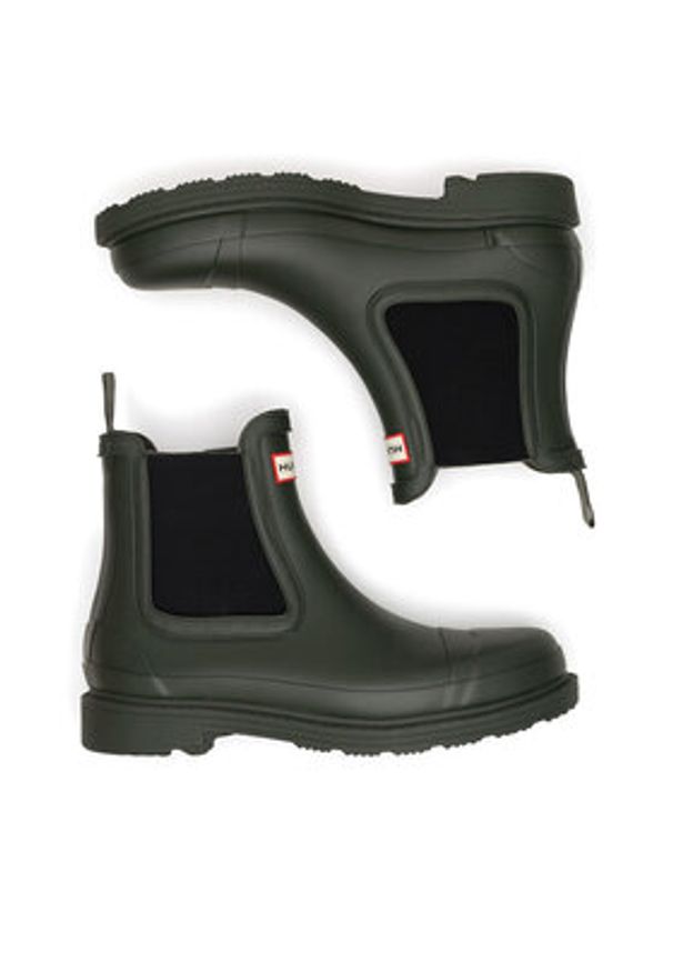 Hunter Kalosze WFS1018RMA Khaki. Kolor: brązowy. Materiał: kauczuk
