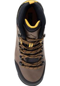 Buty trekkingowe dziecięce Elbrus Taner Mid Wp Teen. Kolor: czarny, brązowy, wielokolorowy