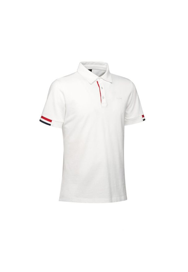 Polo Geox Polo Piquet 2. Typ kołnierza: polo. Kolor: biały. Styl: elegancki