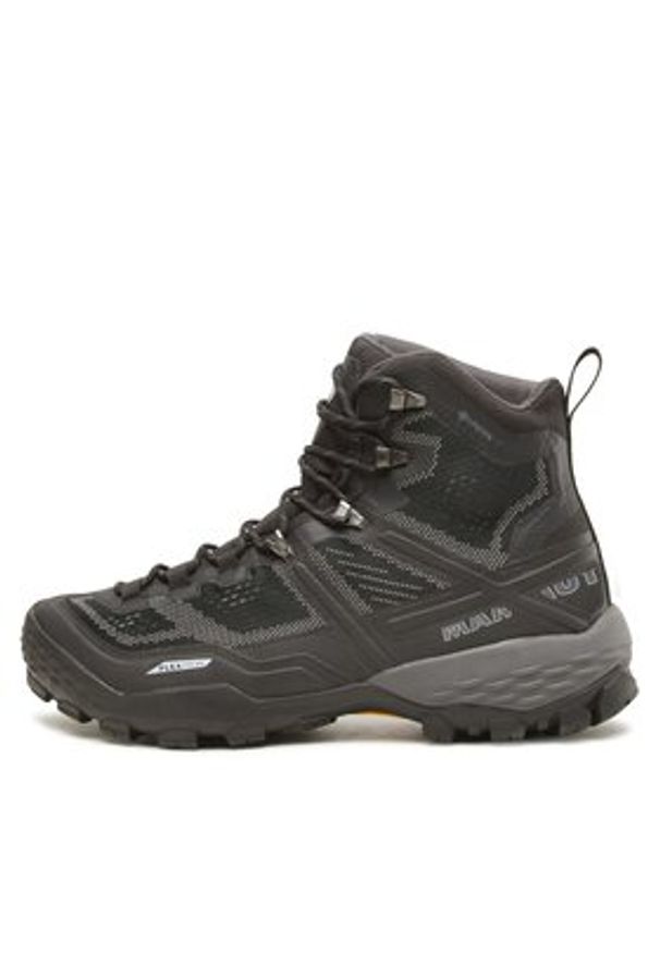 Mammut Trekkingi Ducan High Gtx GORE-TEX 3030-03471-0052-1080 Czarny. Kolor: czarny. Materiał: materiał. Technologia: Gore-Tex. Sport: turystyka piesza