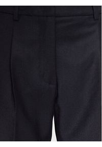 Weekend Max Mara Spodnie materiałowe Caldaia 2425136132 Granatowy Straight Fit. Kolor: niebieski. Materiał: wełna